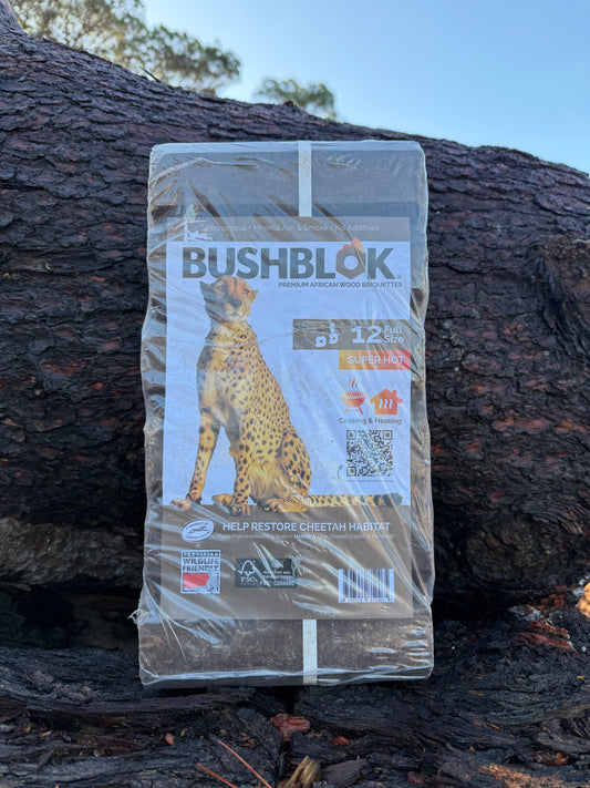 Bushblok load of 20 bags(each bag has 12 logs)